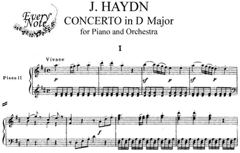 Haydn - Concerto For Piano And Orchestra Hob XVIII:11 In D Major